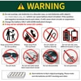 thumbnail image 3 of EEMB LIR2032H Rechargeable Battery with 4PCS 3.7V Lithium-ion Coin Button Cell Batteries 70mAh Can Replace ML2032 for Car Remote Key Fob Watch(4), 3 of 8