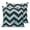 Teal, Black, Gray, variant on Pillow Covers 16x16 Set of 2, Abstract Pink Throw Pillow Covers Decorative Couch Cushion Cover, Geometric Zigzag Waves Bohemian Stripes Microfiber Soft Square Pillowcases for Bedroom Living Room Sofa