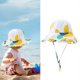 thumbnail image 4 of Sombrero De Pescador De Ala Ancha Para Niños, Protege La Cabeza De Los Niños Sombreros De Sol Para Niños Para Pescar Para Niños Pequeños Para Viajar A La Playa ANGGREK Descripción de la referencia, 4 of 5