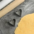 thumbnail image 2 of Juego de 7 cortadores de galletas para bodas, hermosos moldes de acero inoxidable 430 para hornear, para fondant, pasteles y galletas., 2 of 7