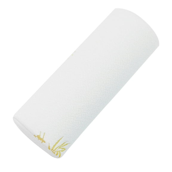 Half Moon Bolster for Head, Knees,Ankle Support, Leg Elevation Cushion - Back, Lumbar, Neck Pain Relief,Semi Roll Gel Foam Pillow for Back and Side Sleepers -Chair Seat Pillow