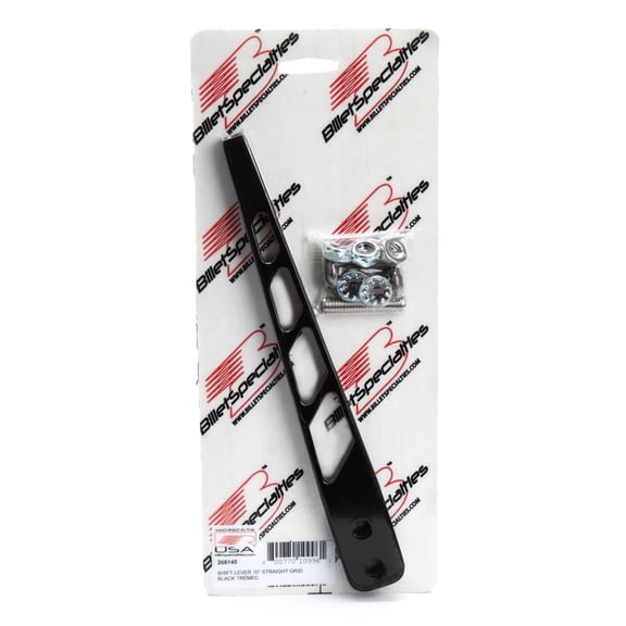 Shift Lever 10in Straigh t Grid Black Tremec
