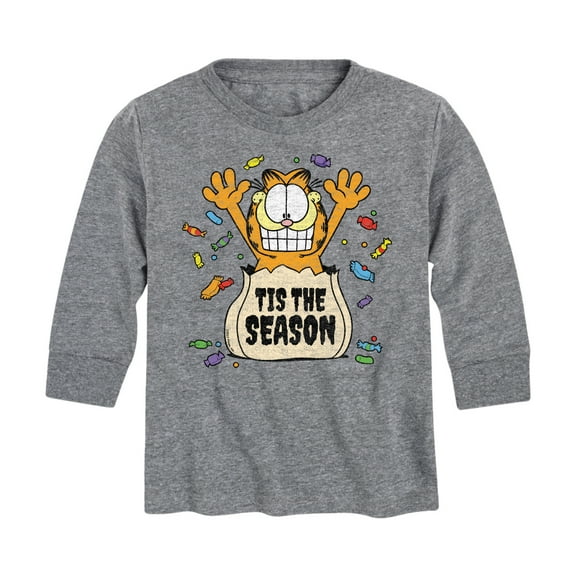 Garfield - Tis The Season - Toddler And Youth Long Sleeve Graphic T-Shirt