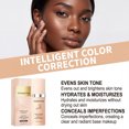 thumbnail image 3 of Long Wear Liquid Foundation SPF50, Korean Color Changing Foundation, Hydrating Adaptive Foundation for Mature Skin, Lightweight Coverage for Smooth, Even-Looking Finish, 3 of 7