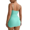 thumbnail image 4 of Lpmadey Women's Sheer Mesh Spaghetti Strap Mini Dress – Sexy Lingerie, Nightwear, Swimwear & Loungewear, 4 of 5