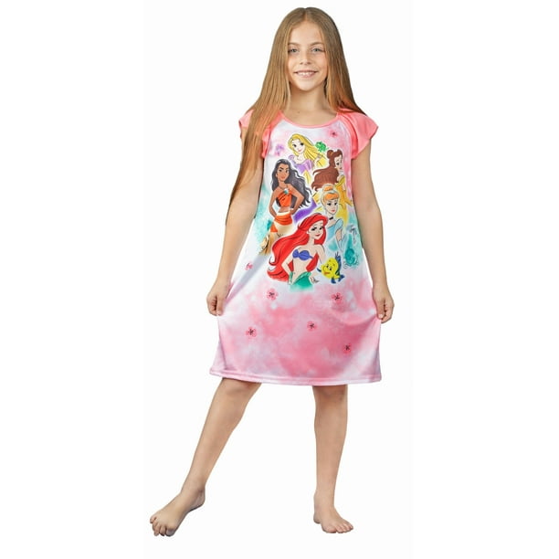 Disney Toddler Girls Nightgowns Sleepshirts Female, Coral, Size: 4 ...