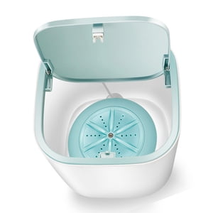 Mini Lave-linge Lave-vaisselle Barrel Laveur Sous-vêtements Chaussettes Laveur Portable à Turbine à Rotation Personnelle Pratique pour Dortoir Maison