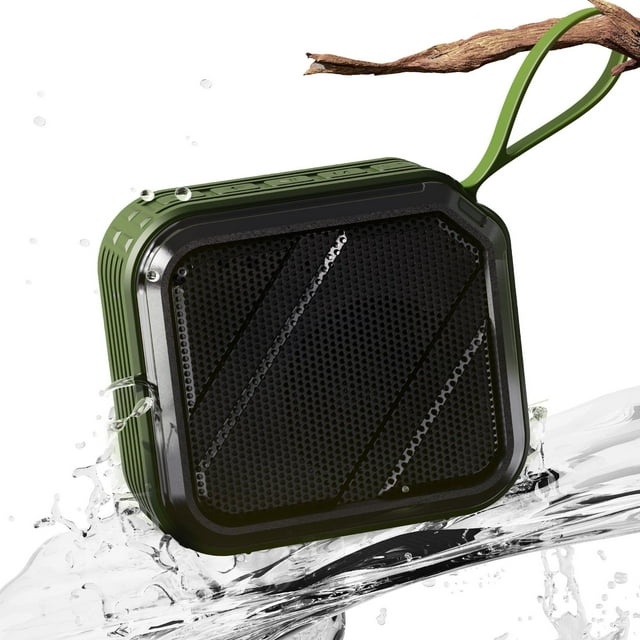 JYX Altavoz Bluetooth Portátil, Tiempo de Reproducción de 12 Horas, Bluetooth 5.3, Sonido Estéreo Fuerte de 360°, Soporte para TWS/AUX/TF/USB, Resistente Al Agua