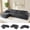 Dark Grey, variant on BYBYME 104"Oversized L-Shaped Sectional Sofa Cloud Boneless Modular Couch,Upholstered Sofa with Convertible Left/Right Ottoman for Living Room Bedroom,No Assembly,Beige