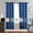 Dark Blue, variant on Bxaolu Black Out Curtains 98 Inches Long 2 Panels for Living Room, Bedroom, Office Thermal Insulated Blackout Drapes Solid Grommet Noise Reducing Window Curtains, W40