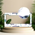 thumbnail image 2 of 1 Pcs Watercolor Sea Turtles and Jellyfish License Plate Frame,License Plate Cover for Car Decorative Parts,Aluminum License Plate Bracket Holder Rust-Proof for US Standard Car, 2 of 8