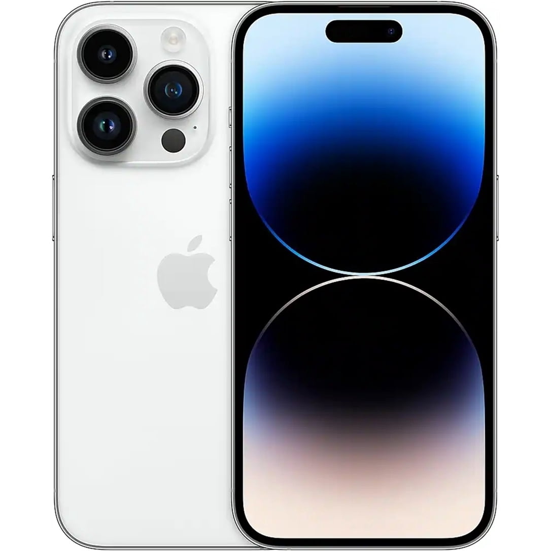 Restored Apple iPhone 14 Pro Max - Unlocked - 256GB Silver (Refurbished)