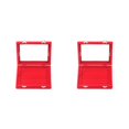thumbnail image 2 of kurtrusly Storage Box Jewelry Neat And Tidy With Velvet Storage Box Cloth Jewelry Organizer Box Jewellery Box Ring Display Red 2Set, 2 of 6