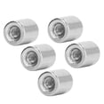 thumbnail image 2 of 50Pcs M4 Female Thread Coupling Nut Rugged Stainless Steel Maintenance Cylindrical Coupling Nut Kit, 2 of 14