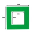 thumbnail image 3 of Bright Green Acid Free 20x20 Picture Frame Mats with White Core Bevel Cut for 10x10 Pictures - Fits, 3 of 4