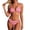 AB72 Hot Pink, variant on Bainana Women 2 Pieces Swimsuit Floral Print Top And Bottoms Bikini Set Stylish Fashion Ladies Summer Beach Holiday Swimwear Bathing Two Piece Swimsuit Blue Size L