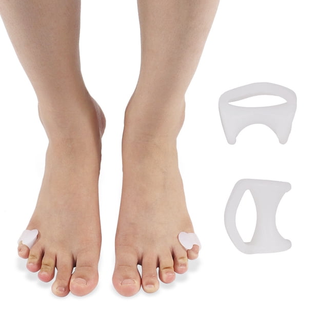 Anillo separador de dedo gordo del pie Hallux Valgus, almohadilla para el cuidado del dedo gordo del pie, corrección del dedo pequeño, 10 unidades