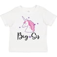 thumbnail image 3 of Inktastic Big Sis Unicorn Girls Sister Announcement Girls Toddler T-Shirt, 3 of 5