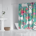thumbnail image 2 of Schnauzer Dogs Shower Curtain 84"x72" ,Bathroom Decorative Shower Curtains Set with 12 Hooks,Modern Waterproof Washable Shower Curtain, 2 of 6