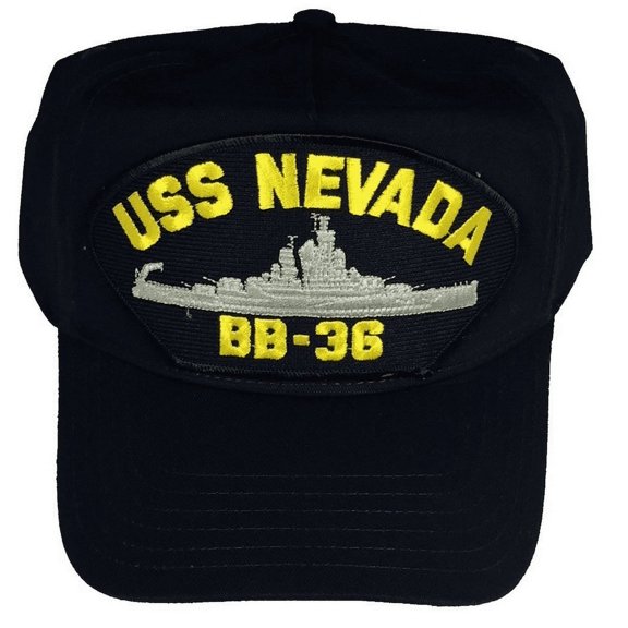 USS NEVADA BB-36 HAT CAP USN NAVY SHIP BATTLESHIP CHEER UP ABLE BIKINI ATOLL
