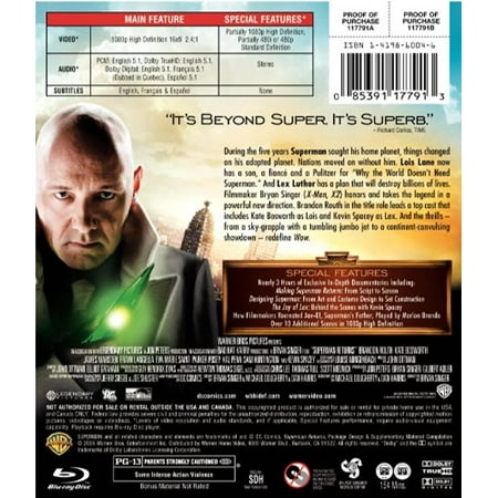 Superman Returns [WS] [TrueHD Audio] [Blu-ray] [2006]