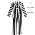 thumbnail image 4 of Halloween B-Betelgeuse Cosplay Costumes Boys Astrid Deetz B-Beetlejuice 2 Costume Girls Carnival Party Character Costume, 4 of 5