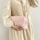 thumbnail image 4 of Bolso de cosméticos para mujer, con cremallera, acolchada, para maquillaje, bolsos de mano, organizador de viaje portátil (rosa), 4 of 8