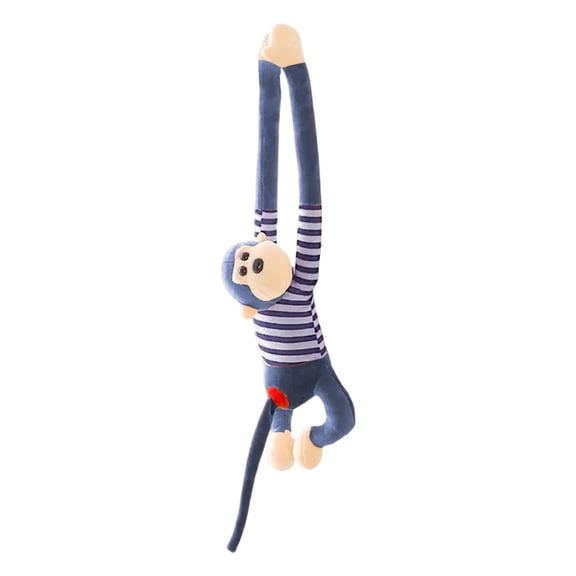 Navy 20 Inch Long Arm Monkey Plush Toy Stuffed Animal Soft Doll Hanging Decor For Kids Room
