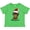 Apple Green, variant on Christmas Dachshund Dog Santa Boys or Girls Toddler T-Shirt