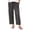 Gray(Womens Pants), variant on GUACER Casual Harem Pants for Women Linen Drawstring Elastic Waist Loose Fit Lounge Trousers with Pockets