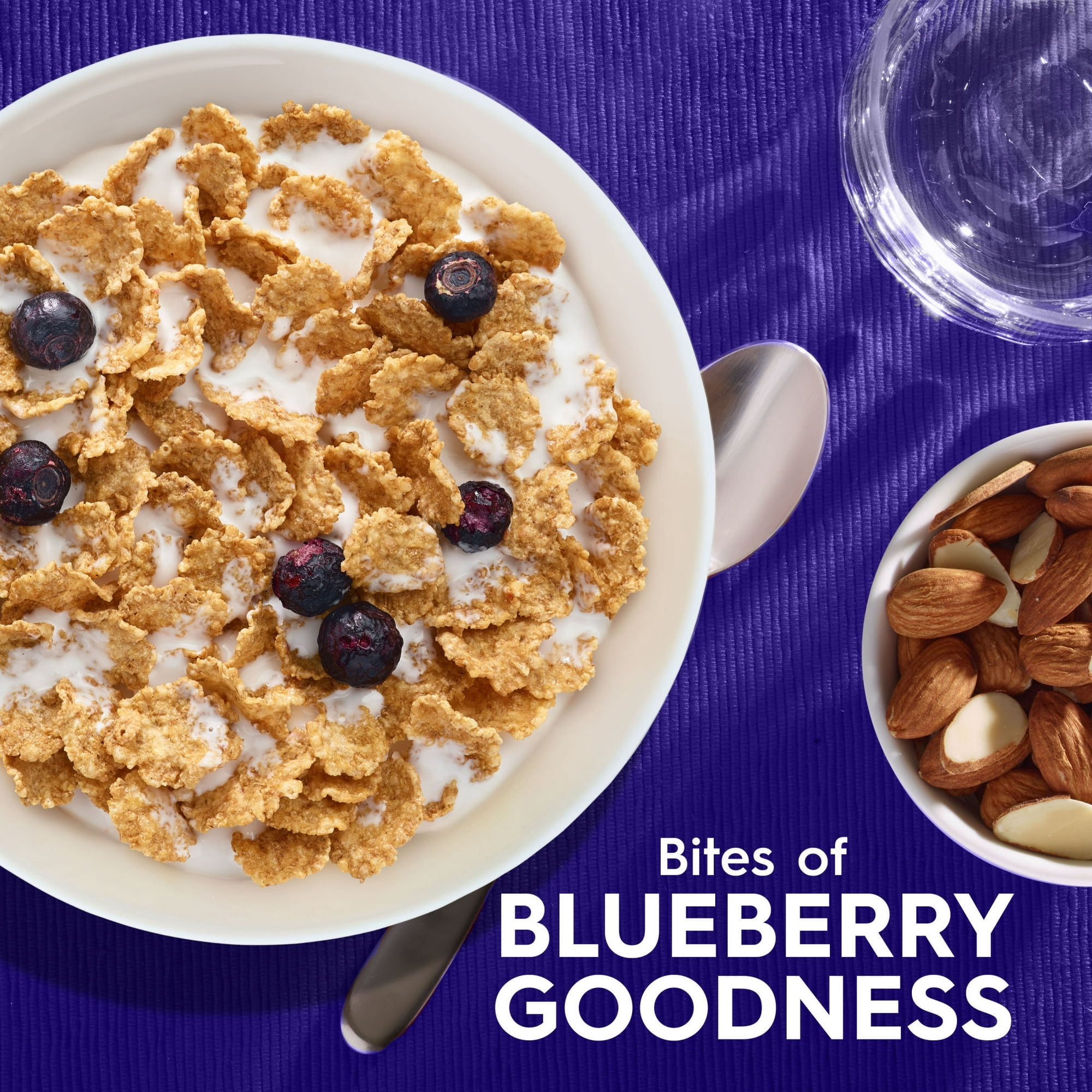 Kellogg's Special K Blueberry Breakfast Cereal, Good Source of Fiber, 15.5 oz