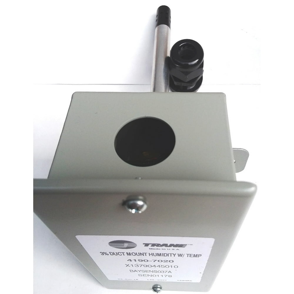 Trane X13790445010 3 duct humidity sensor w/temp control