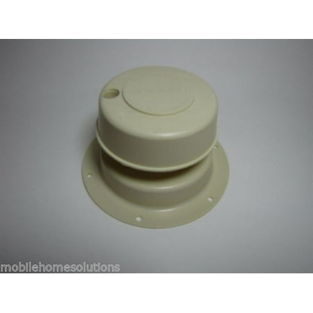 Roof Vent Cap Plastic Mobile Home Parts Off White Camco RV Camper