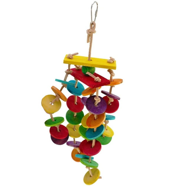Birds Parrot Chew Toys Bird Parrot Swing Climb Toy Para Pájaros Pequeños A Grandes