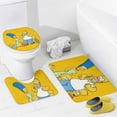 thumbnail image 4 of Simpsons Shower Curtain Set 4 Piece, Set Bathroom Sets with Rugs(Bath Mat,U Shape Mat Toilet Lid Cover Mat) Durable Bathroom Decor, 4 of 8