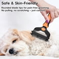 thumbnail image 6 of 3-in-1 Pet Grooming Brush for Dogs & Cats – Removes Loose Hair, Mats & Undercoat, Safe Deshedding Tool for Long & Short Hair, 6 of 9
