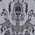 thumbnail image 2 of Halloween Black Lace Spiderweb Bat Window Curtains- Spiderweb Tablecloth Bat Shower Curtain Window Valance Spider Cobweb Fireplace Mantles Scarf For Home Door Kitchen Bathroom Festive Party Deco, 2 of 4
