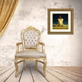 thumbnail image 3 of Heffernan, Lucia 26x26 Gold Ornate Wood Framed with Double Matting Museum Art Print Titled - Yoga Chick Lotus Headstand, 3 of 4
