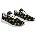 thumbnail image 5 of Rainbow Shoes, Unisex Fashion LGBT Sneakers for Men Women White Size 3.5, 5 of 7