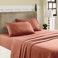 thumbnail image 2 of Superior 4-Piece Classic Desert Sand Cotton Flannel Bed Sheet Set, King, 2 of 4