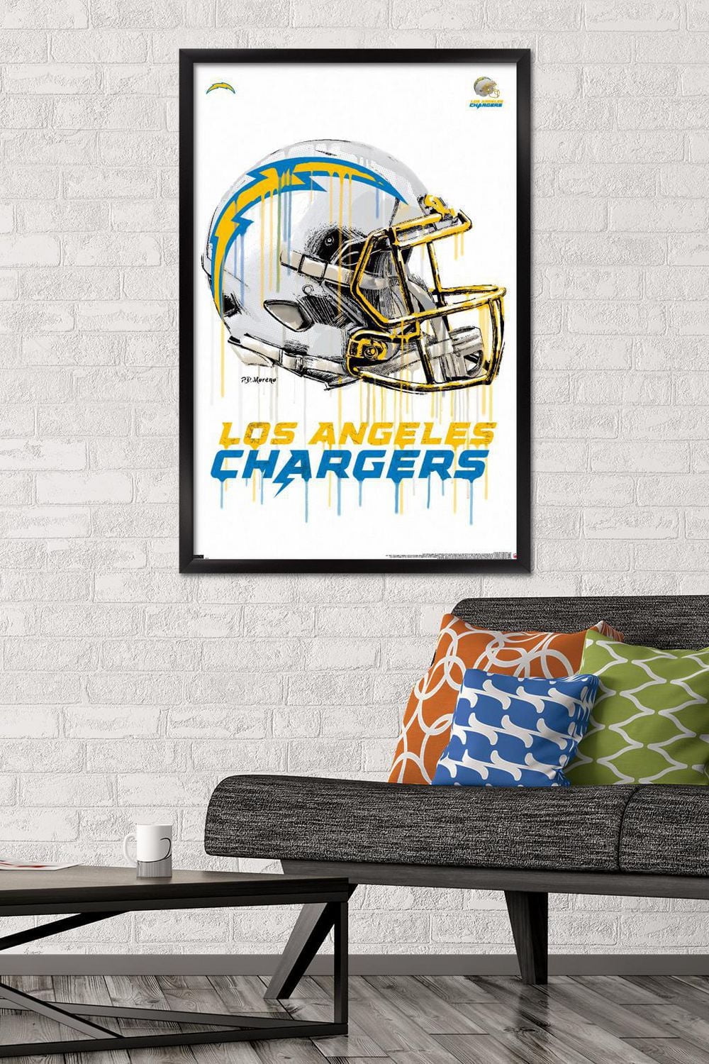 NFL Los Angeles Chargers - Casque anti-goutte 20