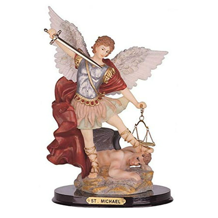 GSC 12 Inch Saint Michael The Archangel Holy Figurine Religious ...