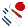 thumbnail image 2 of EeaseCA 6 Pcs Professional Piano Tuning Mute Kit Tuning Hammer Lever Tuner Mute Kit Piano Tuning Tools, 2 of 7