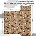 thumbnail image 5 of Boston Terrier and Flower Toddler Nap Mats for Kids Preschool,Sleeping Mat Bag or Kids,Toddler Sleeping Bag,Toddler Nap Mat or Daycare, 5 of 6