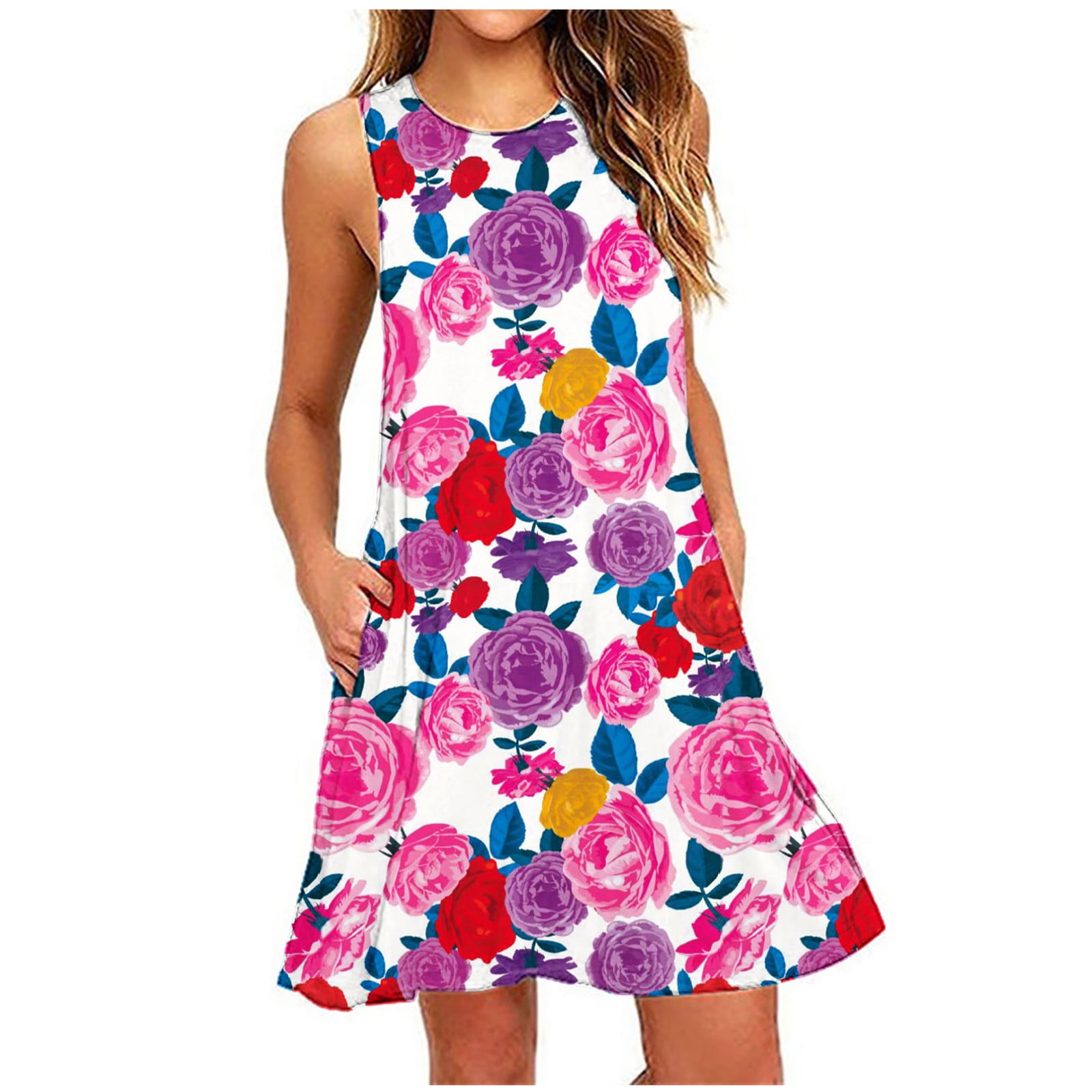 Clearance Sale Deal Tshirt Dress for Women Womens Sundresses for Beach