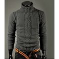 thumbnail image 1 of Suéter de hombre de otoño e invierno con solapa y manga larga, suéter individual original de talla grande para hombre, estilo masculino, 1 of 3