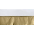 thumbnail image 4 of The Great American Store Twin Bed Skirt Beige Solid 15 Inch Tailored Drop Pleated Bed Skirt, Easy Fit Dust Ruffle, Soft Brushed Microfiber Ruffle Bed Skirt, Luxury Bedskirt, 4 of 4