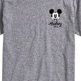 thumbnail image 3 of Disney - Script Mickey - Men's Short Sleeve Graphic T-Shirt, 3 of 5