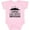 AD-Pink, variant on Inktastic Faith Can Move Mountains Girls Baby Bodysuit