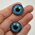 thumbnail image 3 of Deep Blue Human Glass Eyes, 3 of 9